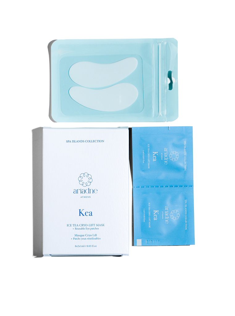 [AA-SI-KEA-8X2X1ML] Spa Islands - Kea Ice Tea Mask (8x2x1ml) + Eye Patches